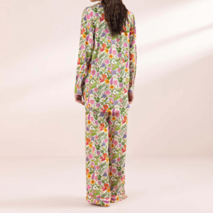 Conjunto de Pijama Estampado Hecho a Medida, Fabricante OEM, Marca Privada para Minoristas de Moda en Todo el Mundo - Product Image 2