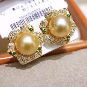 Pendientes Vintage Hepburn de Perlas Naturales Francesas, Exquisitos de 10-11 mm, Diseño de Alta Gama, Lujo, Moda, Diseño Ligero - Product Image 3