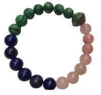 Bracelets en perles de verre faits à la main de qualité supérieure, couleur personnalisée, accessoires de mode élégants et classiques, pour femmes et unisexe