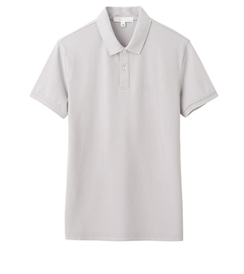 Polo en viscose tricoté coupe classique, couleur unie, haute qualité, manches courtes, pull en maille - Product Image 4