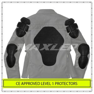 Veste de moto d'été pour hommes avec armure approuvée CE Doublure imperméable détachable Panneaux en maille respirante - Product Image 3