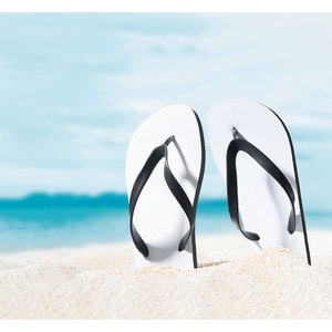 รองเท้าแตะฟลิปฟลอปสำหรับชายหาดพิมพ์ซับลิเมชันขนาด XL - Product Image 5