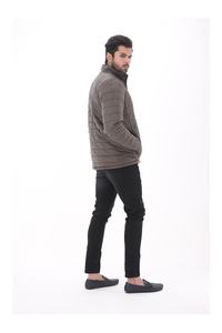 Chaqueta Acolchada con Bordado Personalizado para Hombre, Chaqueta de Invierno con Capucha, Cuello Mao, Impermeable y Resistente al Viento, de Alta Calidad - Product Image 2