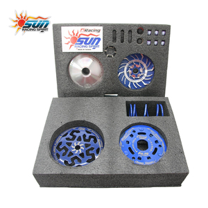 Kit de poulie de transmission CVT SUN RACING pour MIO 100, fabriqué à Taïwan, en acier allié, amélioration des performances - Product Image 5