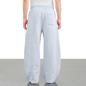 New Embroider Wide Leg Loose Fit Joggers High Quality Streetwear Cotton/Fleece <b>Trouser</b> for Men's Stylish <b>Drawstring</b> Sweatpants - Product Image 2