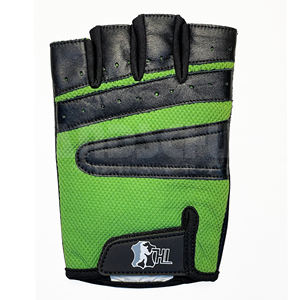 Gants de musculation professionnels Vivid Greens avec rembourrage amélioré de la paume |   Poignée antidérapante de qualité supérieure pour un équipement de musculation ultime - Product Image 4