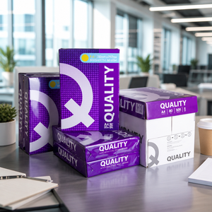Quality A4 Copy <b>Paper</b> High Quality White 80g/ 70g/75g by Quality Brand TH Ratchaburi - Product Image 1