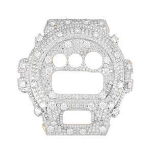 Iceforge Dynasty DW6900 Custom Mod <b>Watch</b> Iced Out Steel <b>Case</b> Premium G&Shock Stainless Steel Kit - Product Image 1