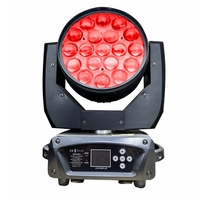 2024 Bestseller 19 x 15 W RGBW 4-in-1 Zoom-Wäsche led bewegter Kopf Aura bewegliches Licht