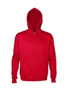 Sudadera con Capucha para Hombre de Alta Calidad OEM, Cierre de Cremallera, Corte Regular, Poliéster/Algodón, Transpirable y Antiarrugas - Product Image 2