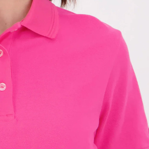 Chemises polo en coton et polyester de haute qualité en gros, logo et taille personnalisés, chemises de travail, chemises polo personnalisées pour femmes, style streetwear - Product Image 4