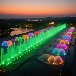 Artwatershow Good Prices Decorative Dancing Music Water Fountain <b>Square</b> Mall Water Fountain Outdoor - Product Image 3