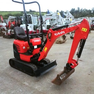 Miniexcavadora Kubota U10-3 robusta con diseño compacto de giro y orugas variables para instalación de servicios públicos a precio competitivo - Product Image 3