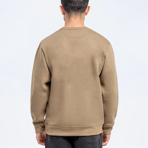 เสื้อสเวตเชิ้ตคอกลมแบบเรียบพรีเมียมขายส่งสำหรับผู้ชาย ฤดูใบไม้ร่วง ฤดูหนาว แบบสั่งทำพิเศษ - Product Image 3