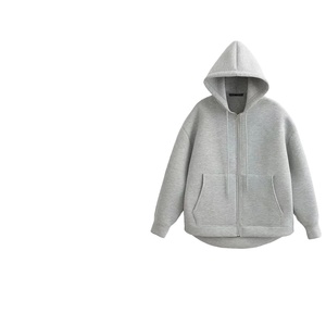 Grey Women's Bomber Varsity Jacket <b>Coat</b> Spring Autumn Ladies Fashion Casual Long Sleeve Black Jackets - Product Image 1