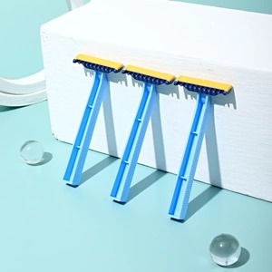 30PCS Box Disposable <b>Razor</b> <b>for</b> <b>Women</b> Sanitary Manual Shaver 1 Super Sharp Blade with Comb Head <b>for</b> Face Manual Shaving Tool - Product Image 4