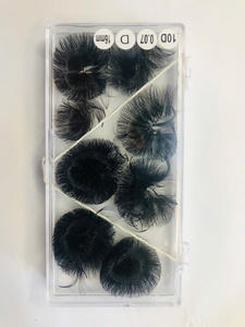 Pestañas Postizas Hechas a Mano de Marca Privada, Premade Lash Fans 6D 7D 8D 9D 10D, Fibra Sintética, Volumen Completo, Suaves, Estilo Coreano, 0.03 0.05 0.07 mm - Product Image 4