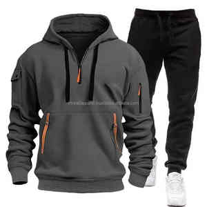 2025 <b>Men</b> <b>Running</b> Fashion <b>Hoodie</b> Fitness Gym Clothing Sportswear Jogger <b>Men's</b> Winter Tracksuit Set For <b>Men</b> - Product Image 6