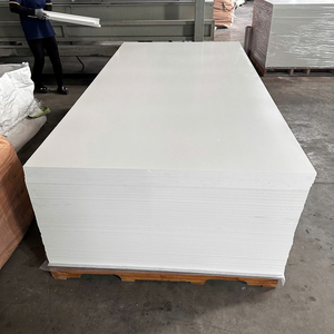 White PVC Foam Board <b>Sheet</b> 12mm Thickness 0.6g/cm Density Food Grade High Rigidity Heat/Fire Resistant for Kitchen Backsplash - Product Image 3
