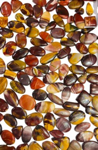 Lote al por mayor de gemas sueltas de jaspe mookaite 100% natural, corte ovalado de 20-40 mm, para fabricación de joyas. - Product Image 5