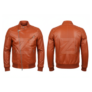 High Quality Cowhide Leather Motorbike <b>Jacket</b> New Classic <b>Biker</b> Racing Custom Private Label Heavy Duty Outerwear Flame-Retardant - Product Image 6