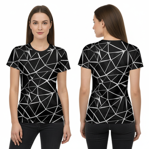 เสื้อยืดออกกำลังกายแบบสวมใส่สบาย ระบายอากาศได้ดี ยืดหยุ่น กระชับรูปร่าง เหมาะสำหรับโยคะ ฟิตเนส วิ่ง และสวมใส่ลำลอง - Product Image 3
