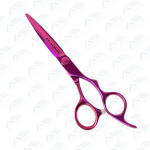 Ciseaux de coiffeur professionnels de 5.5 "ciseaux de salon en acier inoxydable avec repose-doigt réglable pour un style de précision - Product Image 6