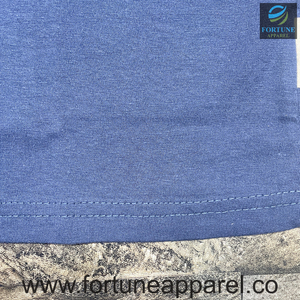 Camisetas Personalizadas con Logotipo Impreso Digitalmente para Hombre, Estilo Urbano, 240g, Jersey de Algodón, Manga Corta, Cuello Redondo, Diseño a Rayas, Corte Regular - Product Image 6