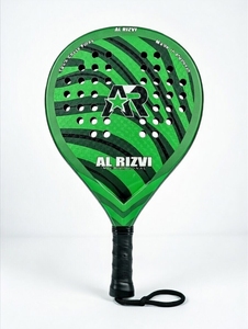 Raquette de padel d'entraînement de haute qualité, confortable, 100% fibre de verre, légère, noyau en EVA, écologique, forme ronde, personnalisable - Product Image 1
