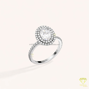 Anillo de Compromiso de Moissanita Elegante en Oferta, Joyería Nupcial con Diseño de Moda Atemporal, Disponible al Mejor Precio - Product Image 3