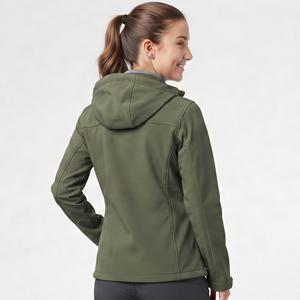Chaqueta Softshell para Mujer, Impermeable, Cortavientos, para Senderismo y Deportes al Aire Libre, con Logotipo Personalizado, Chaquetas Softshell de Lluvia al Por Mayor para Damas - Product Image 2