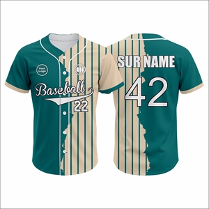 ชุดยูนิฟอร์มเบสบอลแบบกำหนดเองที่กำลังเป็นที่นิยม MOQ ต่ำ จัดส่งรวดเร็ว ชุดทีมชาติสหรัฐอเมริกา เสื้อผ้ากีฬาระบายอากาศได้ดี ผลิตจากโรงงาน - Product Image 1