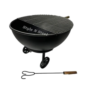 IRON/HR RUST Top Trending Iron <b>Fire</b> <b>Pit</b> Durable Freestanding Wood/Coal Burning Outdoor Heating for Patio Garden - Product Image 1