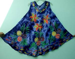 Robe de plage ample pour femmes, robe maxi africaine d'été avec un design fluide, tenue formelle sans manches - Product Image 3