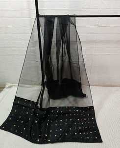 Ensemble de 3 pièces prêt-à-porter en soie brute douce, dupatta en organza doux, dupatta orné de broderies lourdes. - Product Image 5