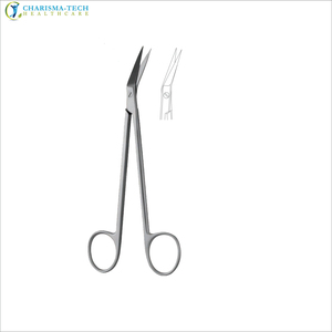 Ciseaux vasculaires Potts Smith, angulés à 25 degrés, chirurgicaux fins, 16 cm, certifiés CE, classe II, en acier inoxydable, instruments médicaux - Product Image 2
