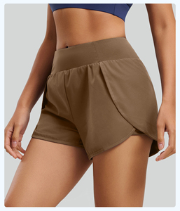 Shorts Deportivos Casuales de Secado Rápido para Mujer, Shorts Elásticos para Gimnasio, Fitness, Yoga, Shorts Deportivos para Mujer - Product Image 1