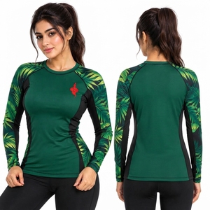 Lightweight Long Sleeve Athletic Top <b>Women</b> <b>Rash</b> <b>Guard</b> Breathable Stretch Sportswear Quick Dry <b>for</b> Surfing Swimming Fitness - Product Image 6