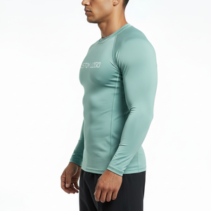 Custom Logo Gym <b>Compression</b> <b>Shirt</b> <b>Men</b> Long Sleeve Sportswear Supplier - Product Image 3