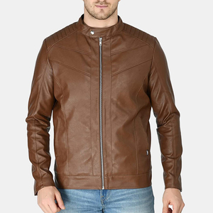Chaqueta de Cuero para Hombre, Elegante y de Buena Calidad Profesional, Diseño 2026, Chaqueta de Cuero para Hombre al por Mayor - Product Image 2