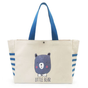 Sac fourre-tout vintage classique en papier kraft, léger, écologique, durable, sac de shopping laminé pour femmes avec logo imprimé personnalisé - Product Image 3