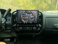 Autoradio Android 13 pouces avec écran tactile pour GMC Sierra Chevrolet Silverado 2014-2019, lecteur multimédia DVD vidéo