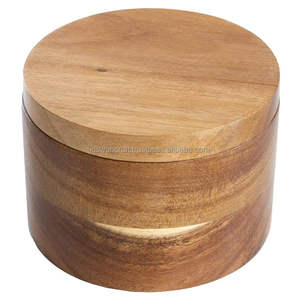 Salero y Pimentero de Madera Hechos a Mano, Diseño Clásico Informal, Ecológico, Sostenible, Pulido, Tamaño Personalizado, Precio para Mesa de Comedor - Product Image 5