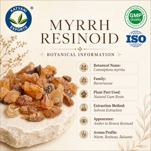 Résine de Myrrhe Naturelle 1 KG – Arôme Balsamique Profond et Chaleureux – Matière Première Pure de Commiphora Myrrha pour Mélanges de Parfums Ambrés - Product Image 2