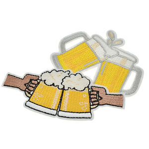 Patch moral brodé auto-agrippant thermocollant rond pour sac à dos, casquette, gilet, veste, vêtements – Vente en gros, direct usine - Product Image 1