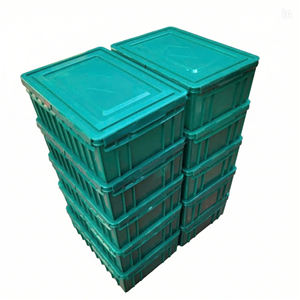 OEM Custom PP <b>Storage</b> Crate <b>Stackable</b> Eco-Friendly Solid <b>Box</b> Multi Industry Container - Product Image 5