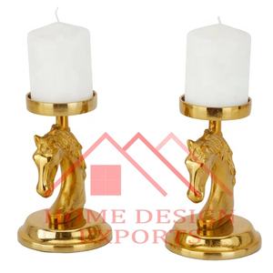 Horse Tea Light Candle Holder Christmas Decorations New Arrival Aluminium Sculpture Horse Candle Holder <b>Sale</b> Best Seller - Product Image 3