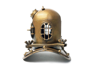Casco de Buceo Metálico, Modelo a Escala, Miniatura, Réplica de Casco de Buceo, Decoración Náutica, Modelo de Casco de Buceo Vintage, Marítimo - Product Image 6
