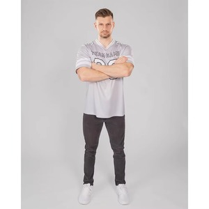 Maillot de football américain personnalisé, respirant, imprimé, col en V, streetwear, créez votre style, prix de gros - Product Image 3