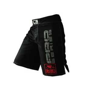 <b>Men's</b> Board <b>Shorts</b> with Gray and <b>Red</b> Logo Print Quick Dry Breathable Elastic Waist Sporty Style Canvas 100% Cotton Mid Length - Product Image 3